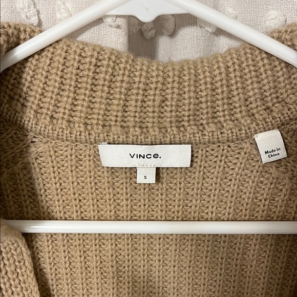 VINCE V-Neck Collared Sweater - Picture 5 of 10